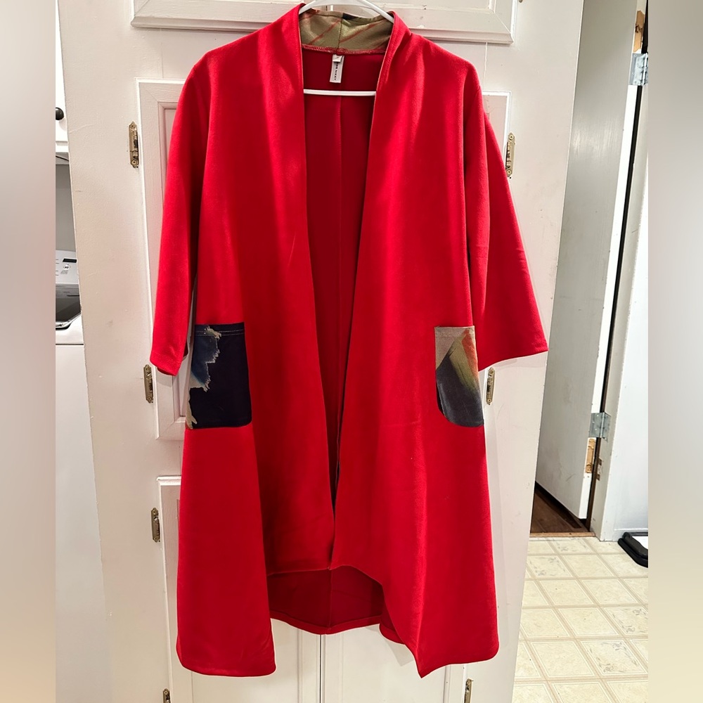 Red Miss Nikky Blazer/Cardigan
